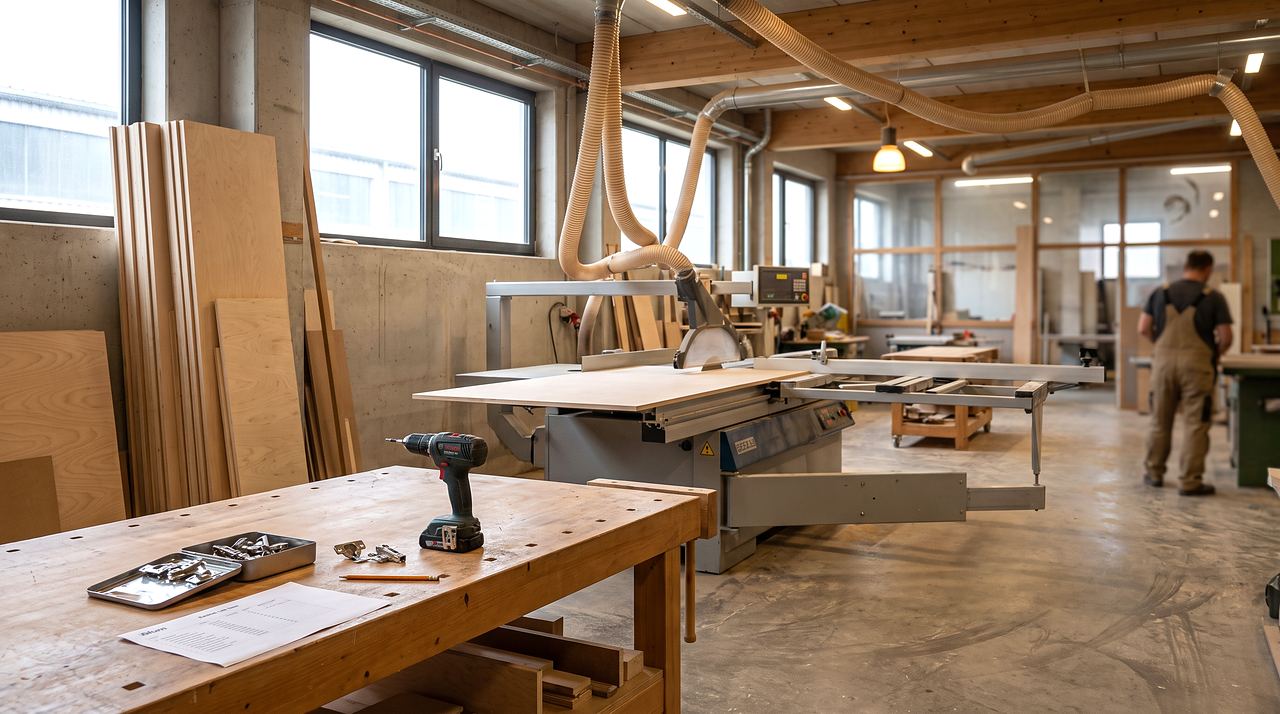 The Villa Ideas joinery workshop
