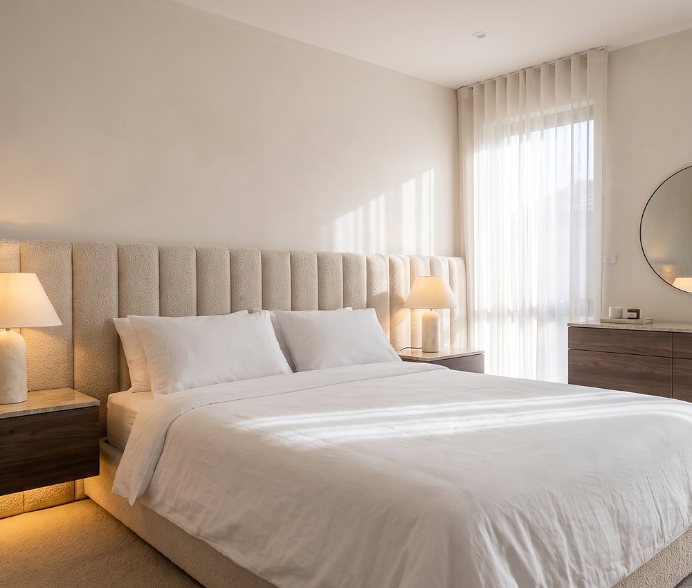 Storage bed & headboard, Mirdif, Dubai